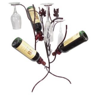 Metrotex Designs Stem Tree 3 Bottle Tabletop Wine