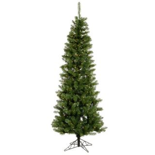 Salem Pencil Pine 8.5 Artificial Christmas Tree with Clear Lights