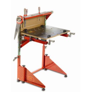 Red Tool Box Work Bench