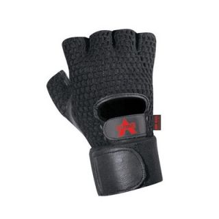 Valeo Inc Black Mesh Fingerless Anti Vibe Gloves With AV GEL™ Palm