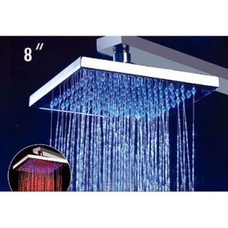 Alfi Brand 8 Square LED Rain Shower Head