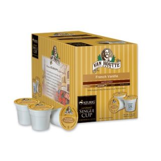  Van Houtte French Vanilla Coffee K Cup (Pack of 108)   89095 108