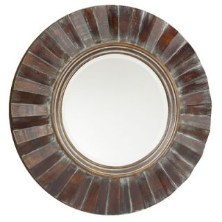 Newport Upholstery Antimony Round Mirror   MTD 66007