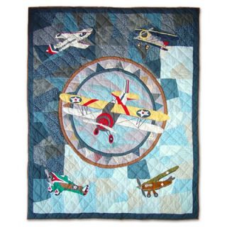 Patch Magic Airplane Throw Quilt