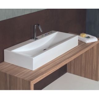  Collections Ceramica 18.3 x 18.1 Vessel Sink in White   LVR 106