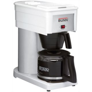 Bunn BX W (D) Classic 10 Cup Home Coffee Brewer in White (High