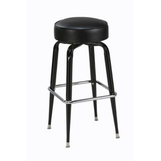 Steel Square Ring 30 Backless Metal Barstool