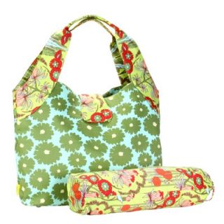 Amy Butler Tulip Diaper Bag in Poppies Green   AB121POPFLOGRN