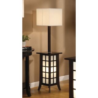 Anthony California Wood Floor Lamp in Espresso   5716F/123
