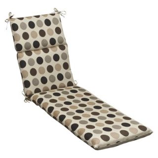 Pillow Perfect Outdoor Sunbrella Fabric Chaise Lounge Cushion   390