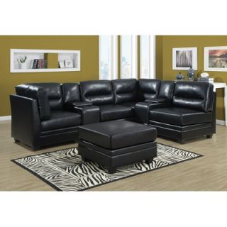 Monarch Specialties Inc. Bonded Leather Sectional