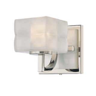 George Kovacs Wall Sconce in Polished Nickel   P5451 613