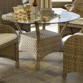 Telescope Casual 30 Round Glass Wicker Dining Table   6310/6310