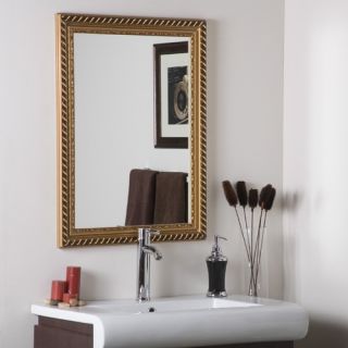 Marina Gold Framed Wall Mirror