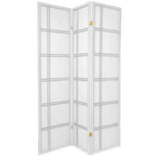 Oriental Furniture Double Cross Room Divider in White   SSCDBLX