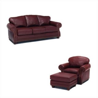 Distinction Leather Addison Leather Sleeper Sofa and Chair Set   511