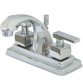 Elements of Design Tampa Centerset Bathroom Faucet with Double Lever