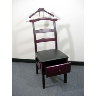 Proman Manchester Chair Valet in Mahogany