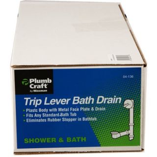 Trip Lever Bath Tub Drain