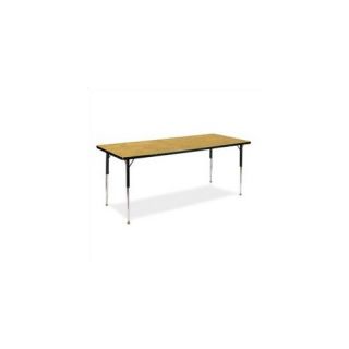 4000 Series Activity Table with Fully Chrome Short Legs (24 x 72)