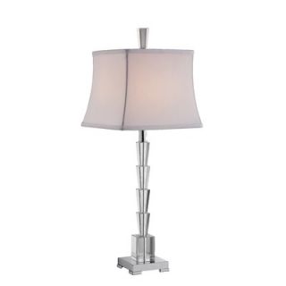 Stein World Tapered Clear Crystal Accent Lamp (Set of 2)