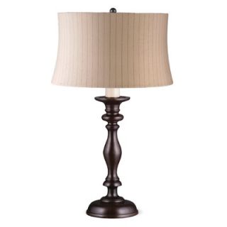 Lighting Enterprises Table Lamp in Java Wood Toned   T 1514/1514 / T