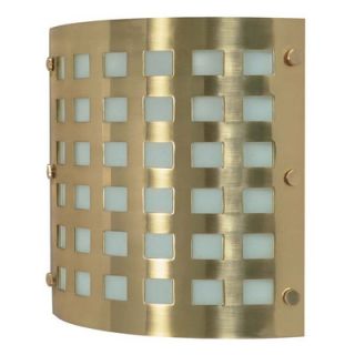 Nuvo Lighting Energy Star Wall Sconce in Brushed Brass
