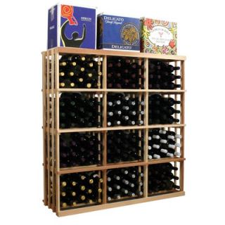Wine Cellar Country Pine Bin 168 Bottle Wine Rack