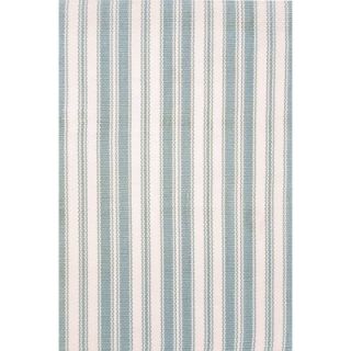 Dash and Albert Rugs Woven Light Blue/Ivory Rug