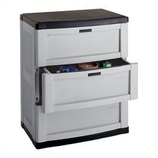 Suncast 3 Drawer Utility Storage Cabinet   C3703   X