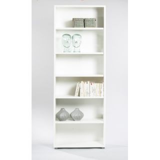 Tvilum Fairfax Tall Wide Bookcase in White   7940449