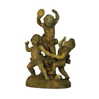 OrlandiStatuary Children Bacchanale Enfant Garden Cherubs Statue