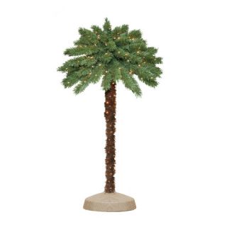 Prelit Palm Tree with 105 Clear Lights