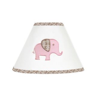Sweet Jojo Designs Pink and Taupe Mod Elephant