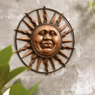 SPI Home Jolly Sun Face Wall Plaque