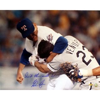 Steiner Sports Nolan Ryan Vs. Ventura with Dont Mess with Texas