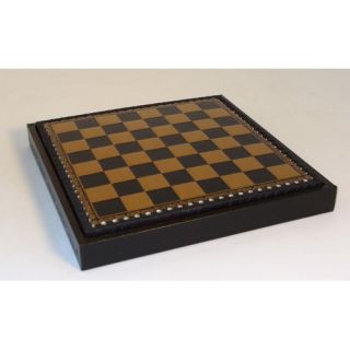 Ital Fama 13 Pressed Leather Chess Board
