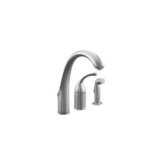 Kohler Forte Single Handle Widespread Remote Valve Kitchen Sink Faucet