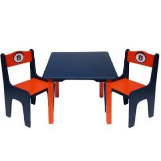 Fan Creations NCAA Kids 3 Piece Table and Chair Set