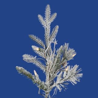 Vickerman Frosted Wistler Fir 7.5 Artificial Christmas Tree with