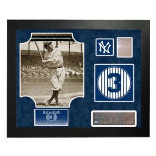 Steiner Sports MLB Retired Number Babe Ruth Framed Collage   New York