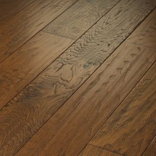 Shaw Floors Pebble Hill Hickory 5 Engineered Hickory in Warm Sunset