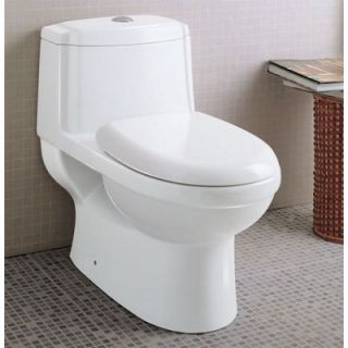 EAGO One Piece Ceramic Toilet