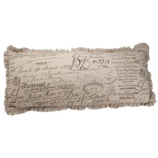 French Laundry Home Auron XL Skinny French Script Pillow