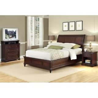 Home Styles Lafayette 3 Piece Sleigh Bedroom Collection   5537 5022