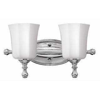 Hinkley Lighting Shelly Two Light Wall Sconce in Chrome