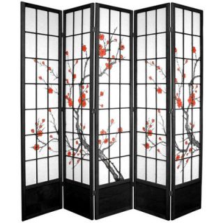 Oriental Furniture 84 Cherry Blossom Shoji Room Divider
