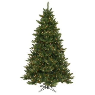 Camdon Fir 7.5 Artificial Slim Christmas Tree with LED Lights
