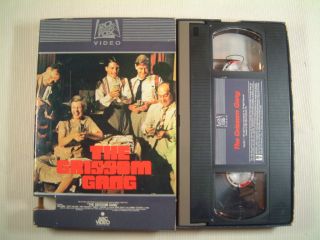 THE GRISSOM GANG Kim Darby Scott Wilson VHS 1971 82 RARE Big Box side