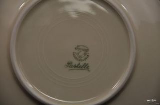 Epiag Pastelle Saucer Smooth Rim Cream Czechoslovakia Porcelain China
